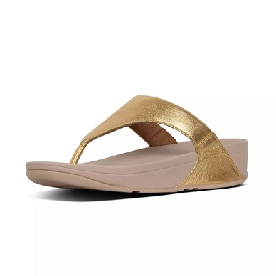 FitFlop Lulu™ Leather Toepost Artisan Gold