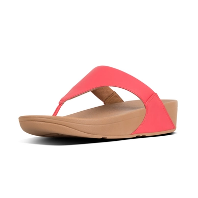 FitFlop Lulu™ Leather Toepost Passion Red