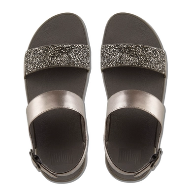 Sandaal FitFlop Sparklie™ Crystal Pewter
