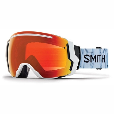 Masque de Ski Smith I/O 7 Sage Id / ChromaPop Everyday Red Mirror