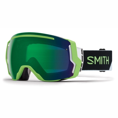 Masque de Ski Smith I/O 7 Reactor Split / ChromaPop Sun Green Mirror