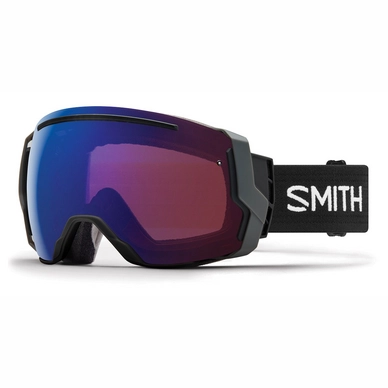 Masque de Ski Smith I/O 7 Black / ChromaPop Photochromic Rose Flash