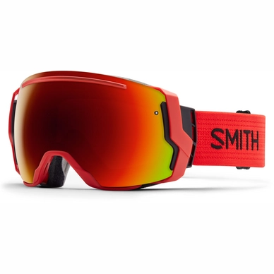 Skibril Smith I/O 7 Fire Frame/Red Sol X Mirror/Blue Sensor Mirror Lens
