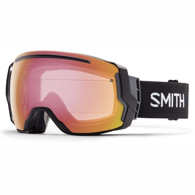 Skibril Smith I/O 7 Black Frame Photochromic Red Sensor
