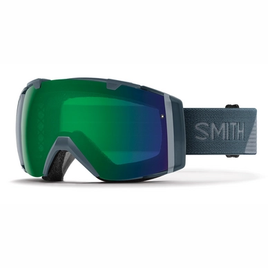 Masque de Ski Smith I/O Thunder Split / ChromaPop Everyday Green Mirror