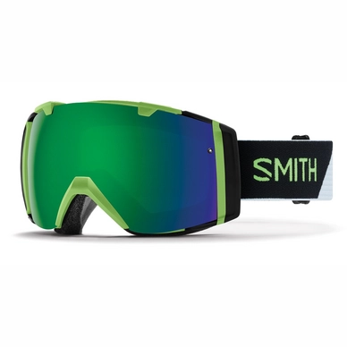 Masque de Ski Smith I/O Reactor Split / ChromaPop Sun Green Mirror
