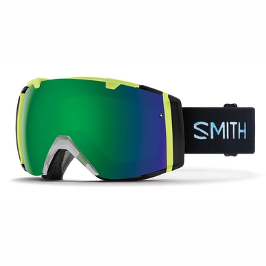 Masque de Ski Smith I/O Squall / ChromaPop Sun Green Mirror