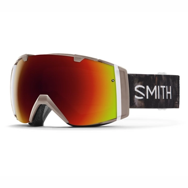 Masque de Ski Smith I/O Angel ID Frame/Red Sol-X Lens