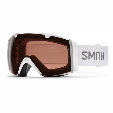 Masque de Ski Smith I/O White Frame Polarized Rose Copper