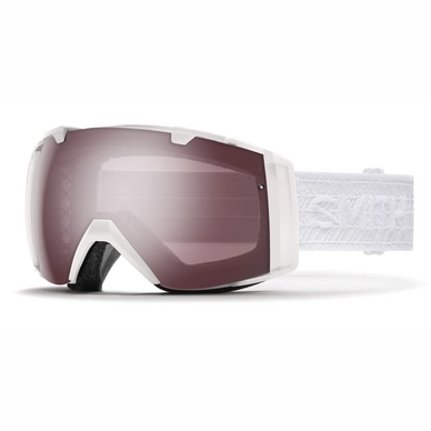 Skibril Smith I/O White Eclipse Frame Ignitor Mirror