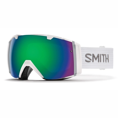 Skibril Smith I/O White Frame Green Sol-X Mirror