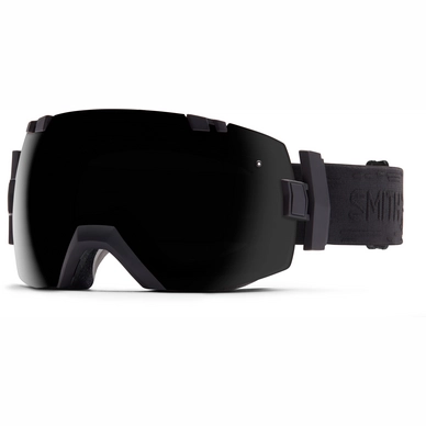 Skibril Smith I/O X Black Interceptor Frame/Blackout/Red Sensor Mirror Lens