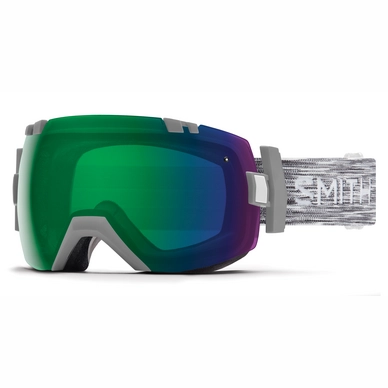 Ski Goggles Smith I/OX Cloudgrey / ChromaPop Everyday Green Mirror