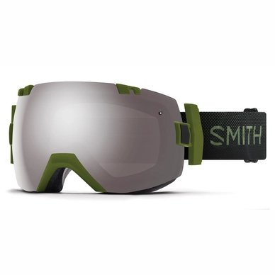 Masque de ski Smith I/OX Moss Surplus / ChromaPop Sun Platinum Mirror Vert
