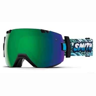 Masque de ski Smith I/OX Tall Boy / ChromaPop Sun Green Mirror Noir