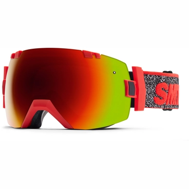 Skibril Smith I/O X Red Archive 1994 Frame/Red Sol X Mirror/Blue Sensor Mirror Lens