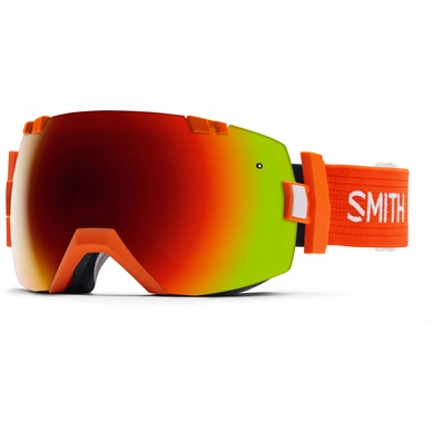 Skibril Smith I/O X Orange Frame/Red Sol X Mirror/Blue Sensor Mirror Lens