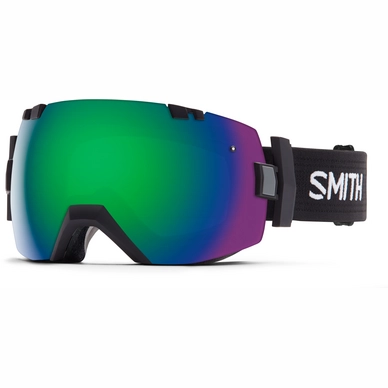 Skibril Smith I/OX Black Frame Green Sol-X Mirror