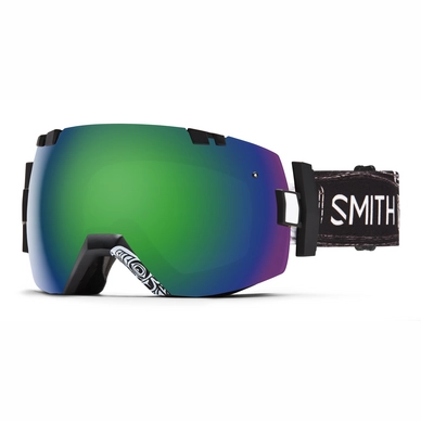Masque de Ski Smith I/OX Abma ID Frame Green Sol-X Mirror