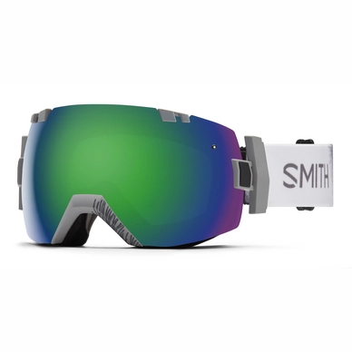 Skibril Smith I/OX Wise ID Frame Green Sol-X Mirror