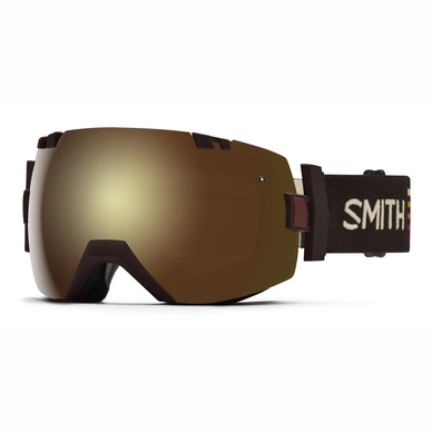 Skibril Smith I/OX Morel Sunset Frame Gold Sol-X Mirror