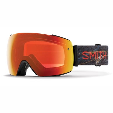 Masque de ski Smith I/O MAG Sage Cattabriga-Alosa / ChromaPop Everyday Red Mirror Noir