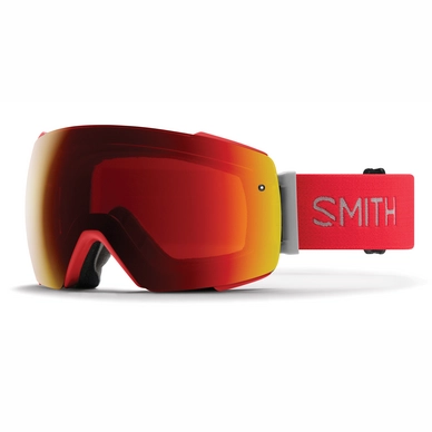 Masque de ski Smith I/O MAG Rise / ChromaPop Sun Red Mirror Rouge
