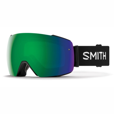 Masque de ski Smith I/O MAG Black / ChromaPop Sun Green Mirror Noir