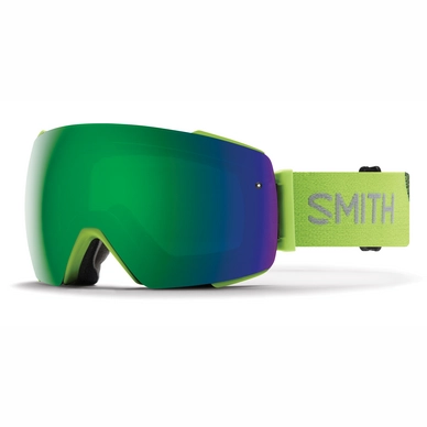 Masque de ski Smith I/O MAG Flash / ChromaPop Sun Green Mirror Vert