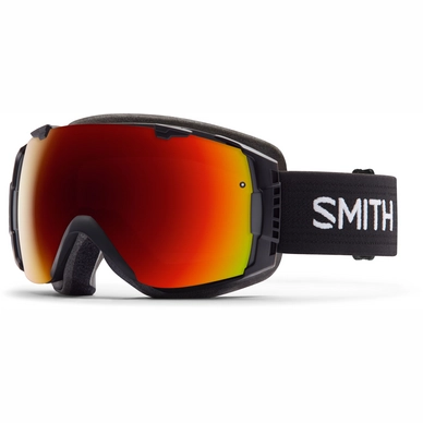 Skibril Smith I/O Black Frame/Red Sol X Mirror/Blue Sensor Mirror Lens
