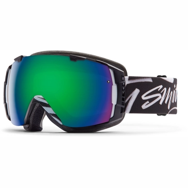 Skibril Smith I/O Eaves Type Frame/Green Sol X Mirror/Red Sensor Mirror Lens