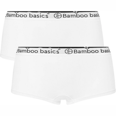 Hipster Bamboo Basics Femme Iris White (Lot de 2)