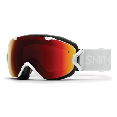 Skibril Smith I/OS White Vapor / ChromaPop Sun Red Mirror