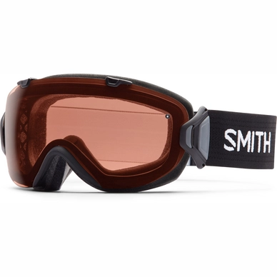 Skibril Smith I/OS Black Frame Polarized Rose Copper
