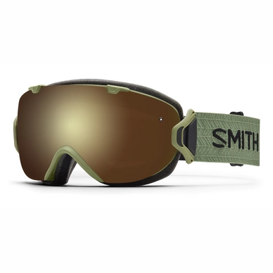 Skibril Smith I/OS Olive Frame Gold Sol-X Mirror