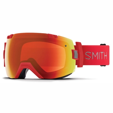 Masque de Ski Smith I/OX Rise / ChromaPop Sun Red Mirror