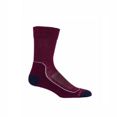 Chaussettes de Course Icebreaker Women Hike+ Light Crew Brazilwood