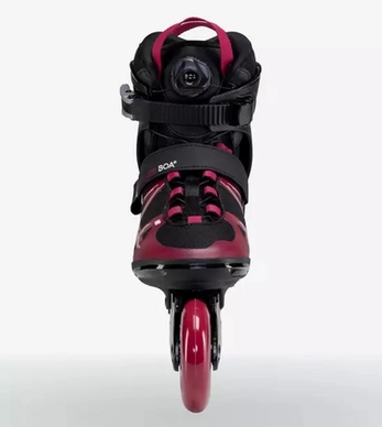 Inline skate K2 Alexis 90 BOA Black Burgundy.3