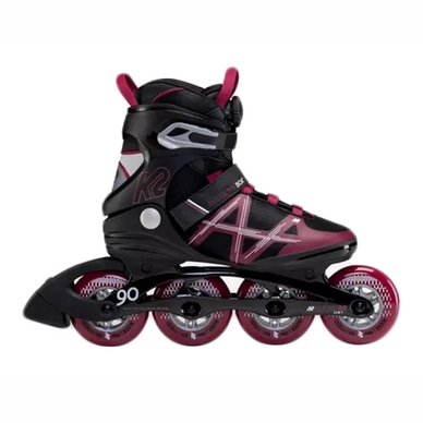 Rollers K2 Alexis 90 BOA Black Burgundy
