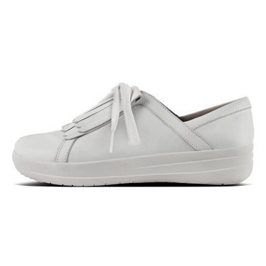 FitFlop F-Sporty™ II Lace-Up Fringe Leather Wit