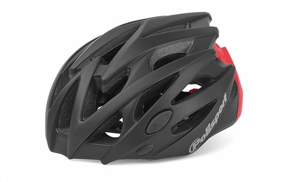 Fietshelm Polisport Twig Black Red Matte