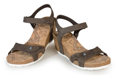 Sandaal Panama Jack Julia B38 Nubuck Gris Grey