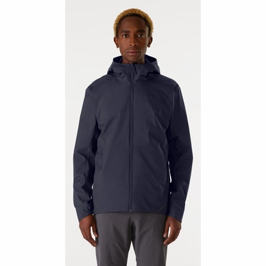 Jas Arc'teryx Men Solano Hoody Black Sapphire-2