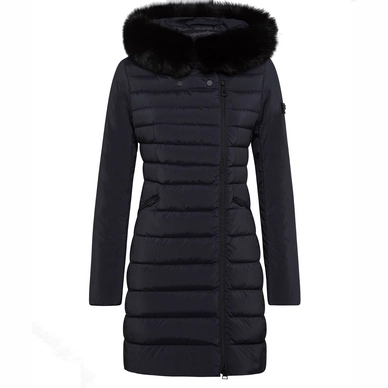 Wintermantel Peuterey Seriola ML 03 Fur Black Damen
