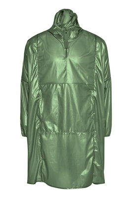 Jas Rains Unisex Long Ultralight Anorak Green