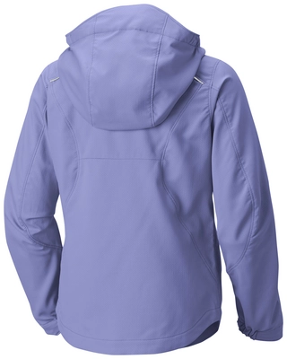 Jas Columbia Youth Splash Flash II Hooded Softshell Fairytale