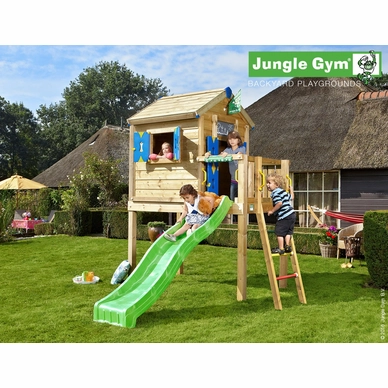 Module Jungle Gym Jungle Playhouse Platform L Groen
