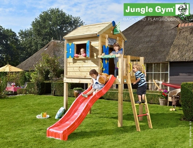 Module Jungle Gym Jungle Playhouse Platform L Rood