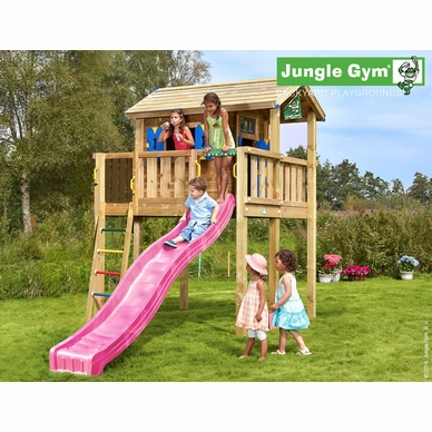 Module Jungle Gym Jungle Playhouse Platform XL Fuchsia
