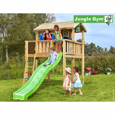 Module Jungle Gym Jungle Playhouse Platform XL Groen